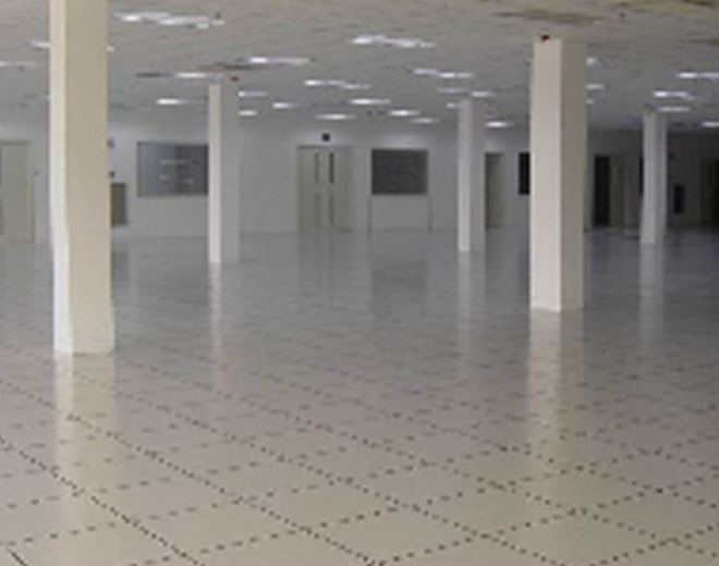 PVC防静电地板施工