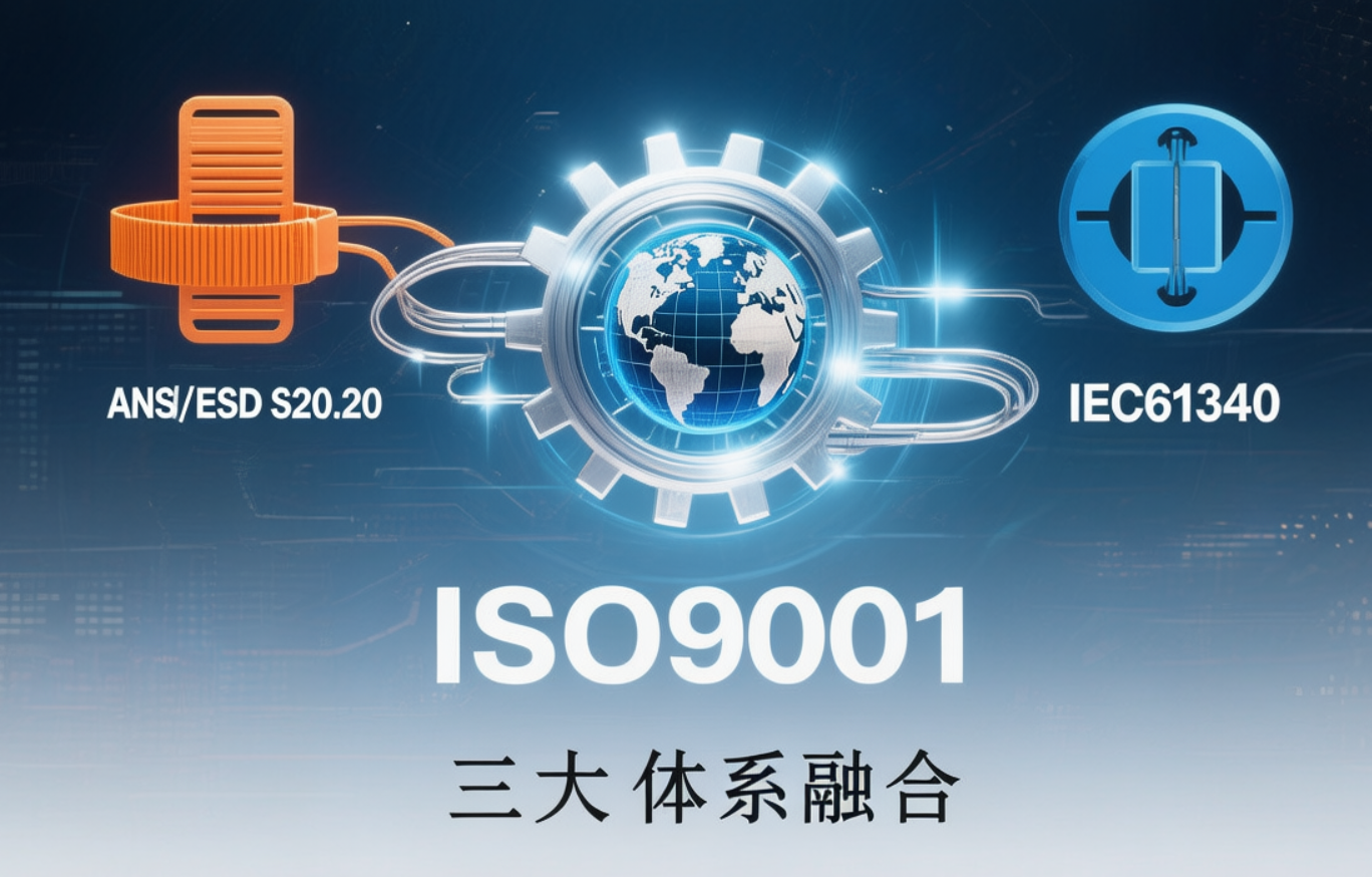 企业质量管理手册（ISO9001、ANSI/ESD S20.20、IEC61340三方体系适配版）