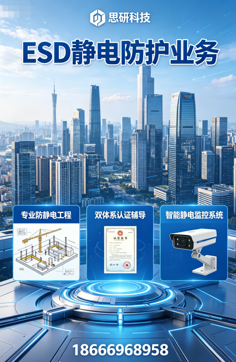 思研科技 —— 珠三角本地 ESD 静电防护全案服务商