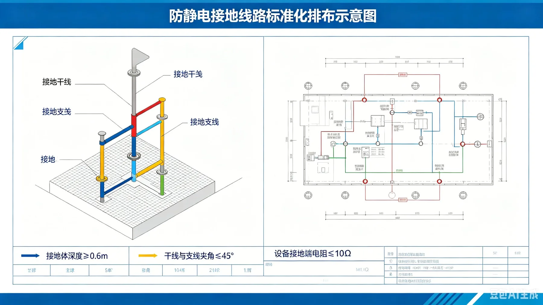 接地母线敷设