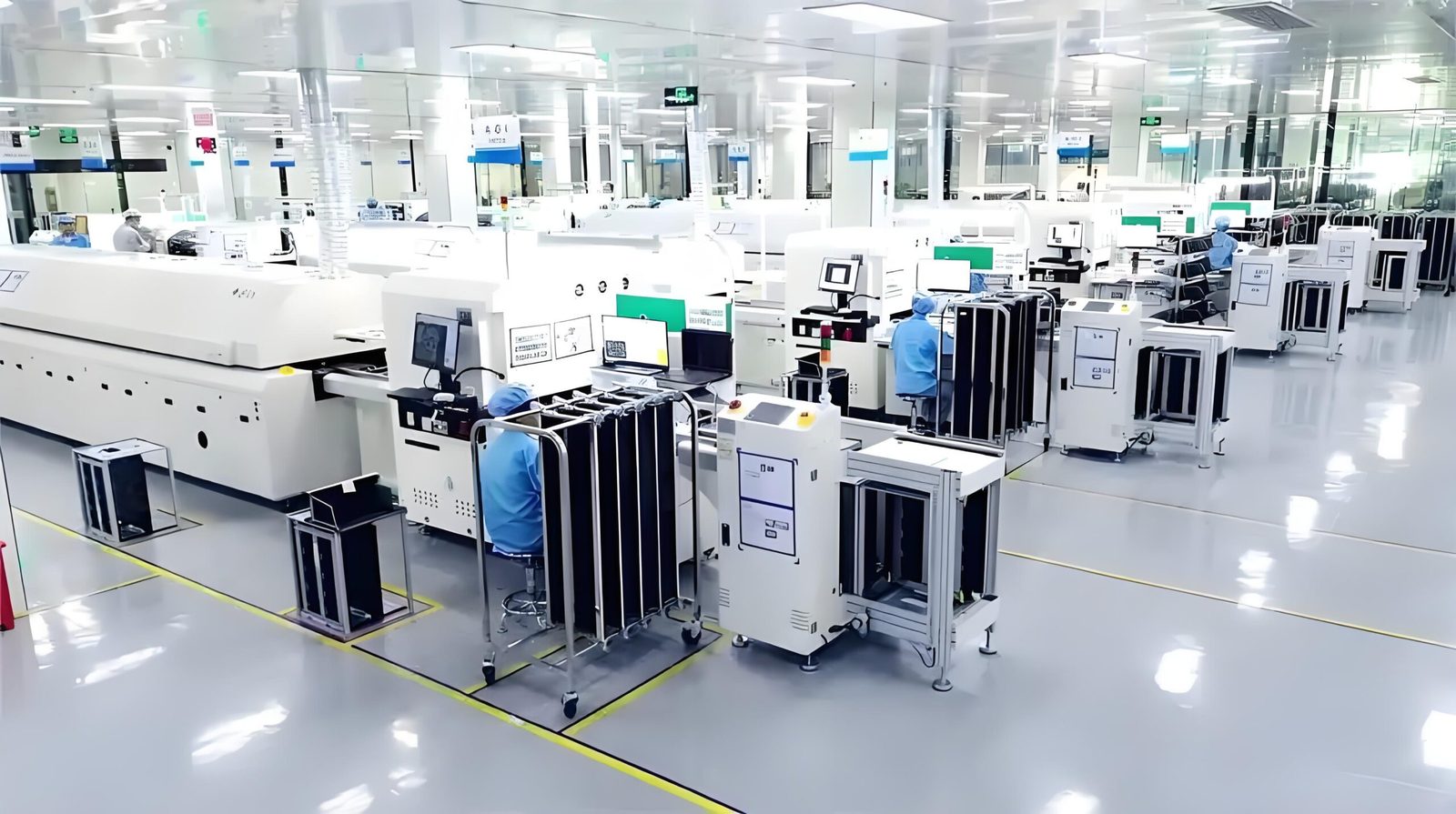 SMT 贴片与 PCBA 组装车间现场