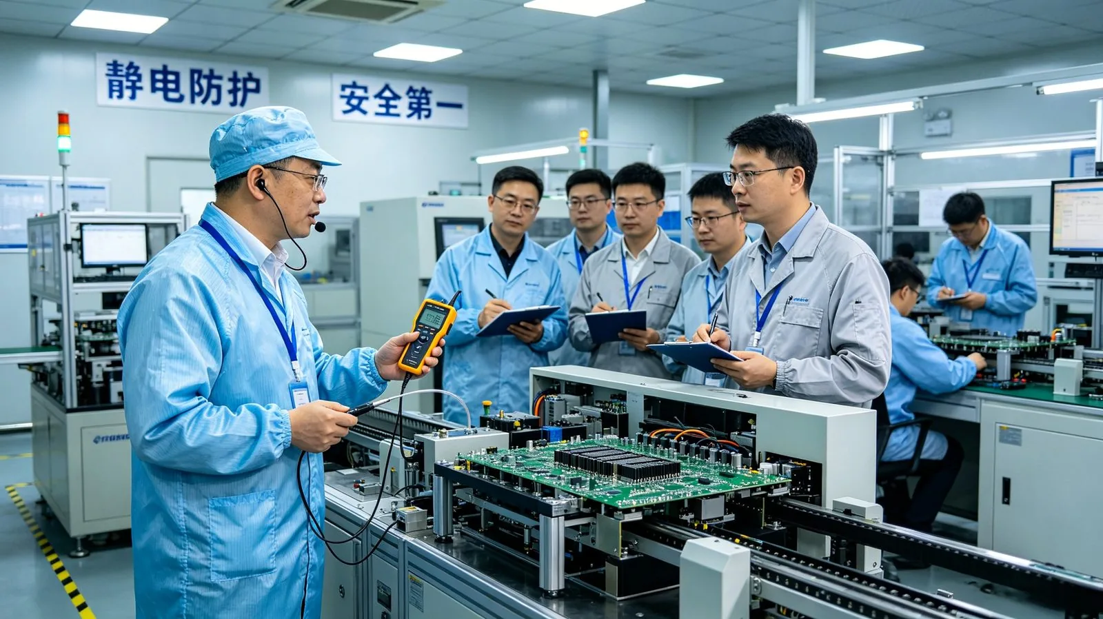静电防护技术讲解现场