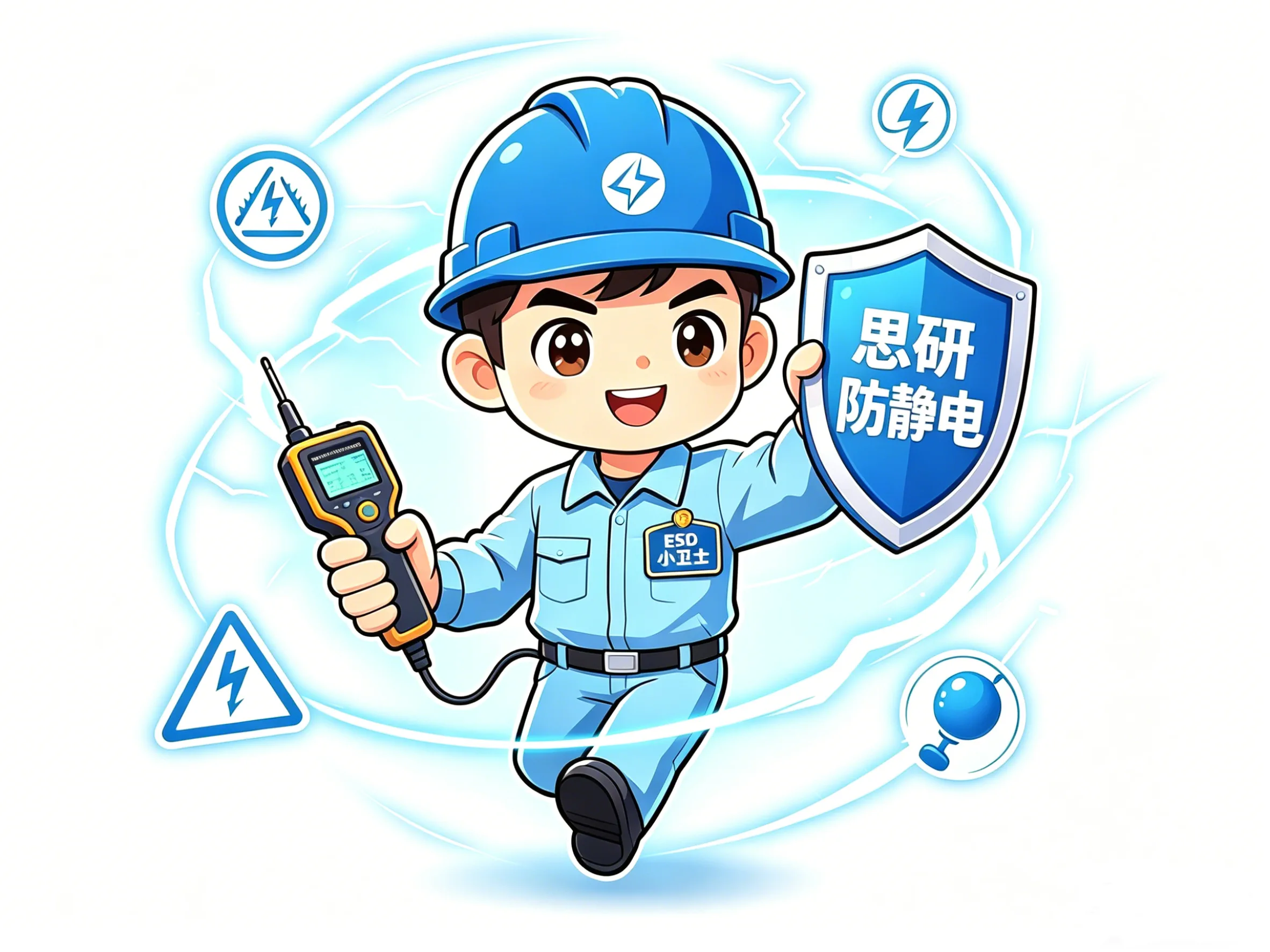 思研科技 ESD 静电防护形象